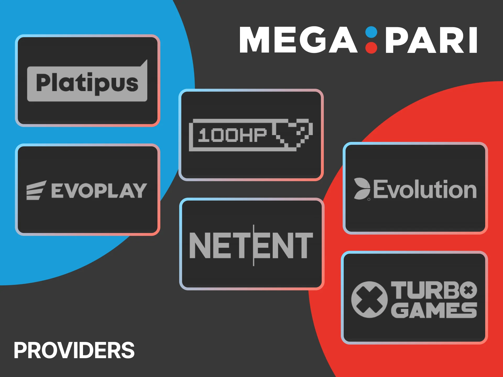 MegaPari features poker games from top-tier providers for a premium gaming experience.